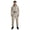 Grey, variant on Men's Long Sleeve Zipper Waterproof Hooded Jumpsuit Mechanic Coveralls Workwear Uniform Grey M