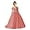 Coral, variant on 2-14T Kids Teens Flower Girl Dress Off Shoulder Pageant Sparkling Formal Dress Birthday Party Ball Gowns