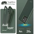 thumbnail image 4 of TUDIA MergeGrip Motorola ThinkPhone Case 2023 Dual Layer Screen and Camera Protection - Pine Green, 4 of 7