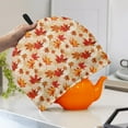 thumbnail image 2 of ZUXONGSY Fall Thanksgiving Tea Cozy for Teapot Tea Kettle Cover with Hanging Loop Teapot Kettle Dust Cover Not Easy to Pilling and Fade Tea Cozy Thanksgiving Fall Decor, 2 of 7