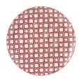thumbnail image 5 of Mainstays Chiara 4 Piece Stoneware Round Red Salad Plates, 5 of 5
