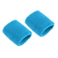 thumbnail image 3 of koolsoo 6xSports Basketball Badminton Sweatbands Wristbands light blue 6 Pcs, 3 of 8