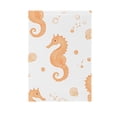 thumbnail image 6 of Yayeee Garden Flag 28" x 40" Double Sided Outdoor Yard Lawn Holiday Decorations, White Seahorse, 6 of 6
