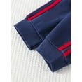 thumbnail image 5 of WIBACKER 100% Cotton 4-Piece Newborn Boys Basketball Outfits Infant Bodysuit Tops, Hat, Socks and Pants Baby Layette Gift Set, 5 of 9
