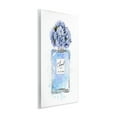 thumbnail image 3 of The Stupell Home Decor Collection Blue Flowers Perfume Bottle Watercolor Wall Art, 3 of 5