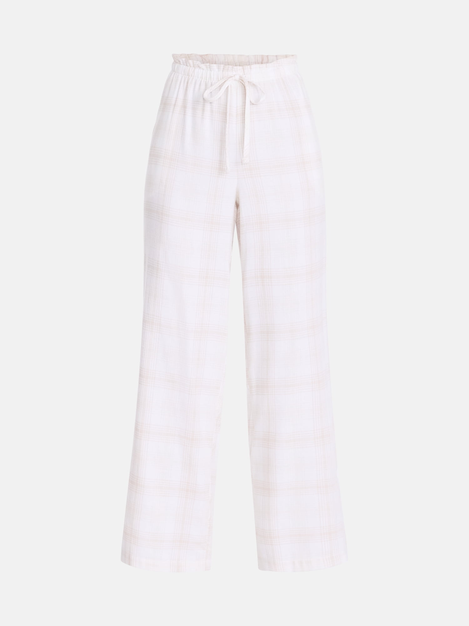 Joyspun Women's Flannel Sleep Pants, 30” Inseam, Sizes XS-3X