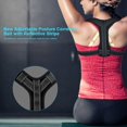 thumbnail image 1 of Adjustable Black Correction Belt, Square Buckle Posture Correcter, Correct Bad Posture For Man Woman, 1 of 8
