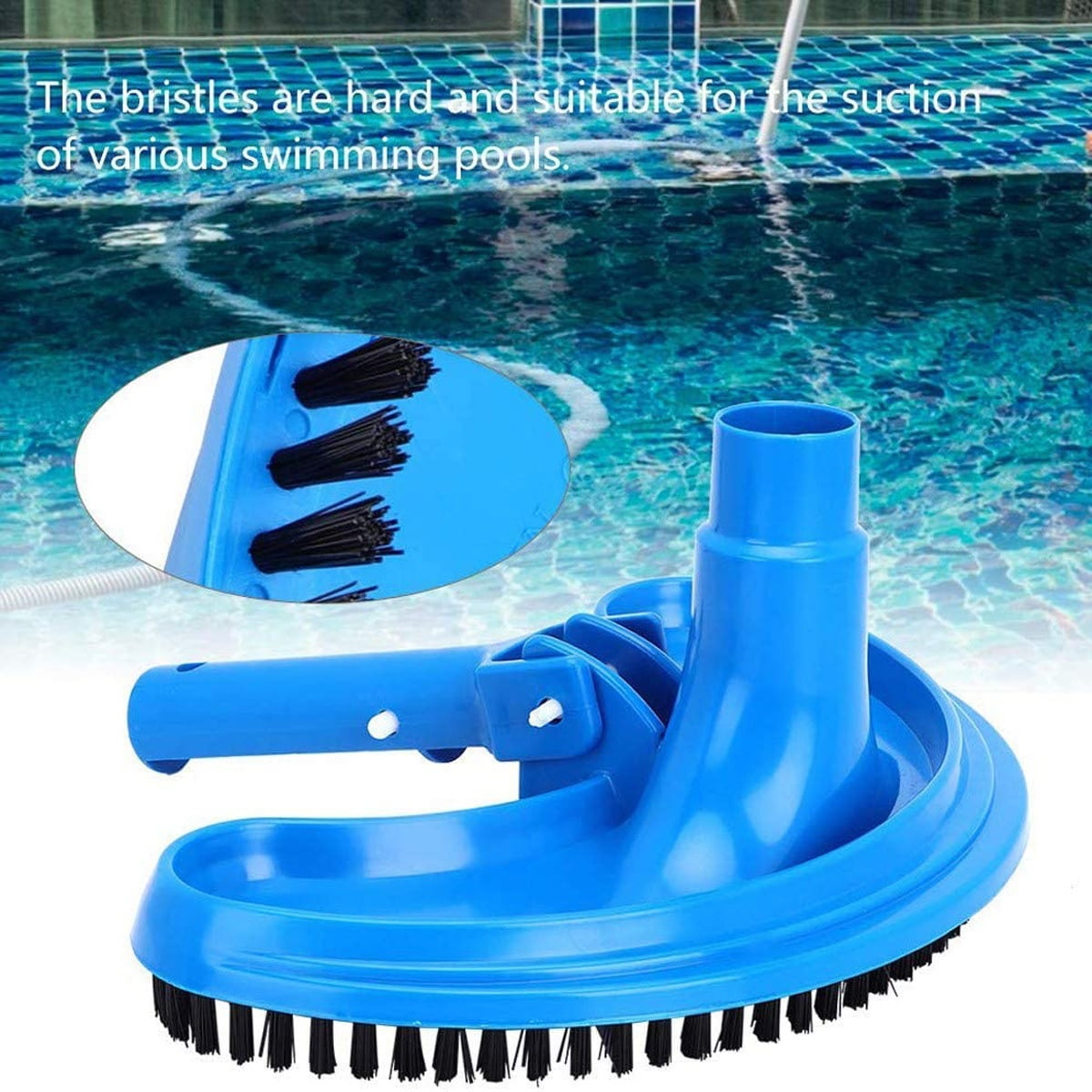 1pc Swimming Pool Cleaning Suction Head, Curved Cleaning Suction Head