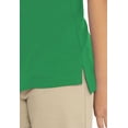 thumbnail image 5 of Real School Uniforms Girls Feminine Fit Polo 68004, 5 of 6