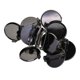 thumbnail image 2 of Juego de botones de pasadores de base de broche de 20 mm, pasador de Negro Zulema Broches, 2 of 8
