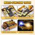 thumbnail image 4 of WonderStone Kids Construction Trucks Toys, Alloy Car Vehicles Set with Light and Sound, Dump Truck, Excavator, Crane, Concrete Truck for 3-7 Years Old Boys Thanksgiving Christmas Birthday Gifts, 4 of 10