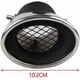 thumbnail image 4 of Exhaust Muffler Tailpipe Outlet Nozzle End Strap Mesh Car Exhaust System Oval ID 60mm Universal Car Exhaust Pipe Stainless Steel Exhaust Tailpipe, 4 of 5