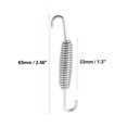 thumbnail image 3 of Unique Bargains 2pcs 33mm 1.3' Motorcycle Exhaust Pipe Spring with U Shape Hooks Stainless Steel Silver Tone, 3 of 6
