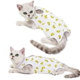 thumbnail image 2 of Ropa de algodón para destete de gatos y perros pequeños, mono de esterilización, traje de recuperación quirúrgica antilamidos, trajes para cachorros y gatitos., 2 of 6