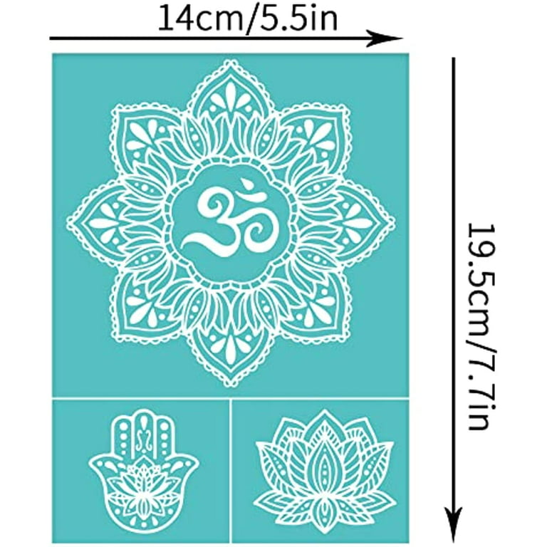 Silk Screen Stencils, Reusable Self-adhesive Silk Screen Printing, Diy Bird  Flower Self-adhesive Silk Screen Printing Stencil Mesh Stencils For Painti