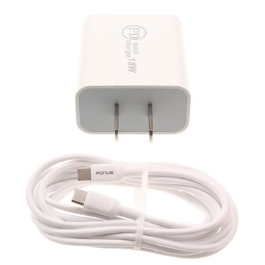 18W PD Home Charger for Samsung Galaxy Z Fold5/Fold4/Fold3 5G/Fold2 - Fast Type-C 10ft Long Cable Quick Power Adapter USB-C for Galaxy Z Fold5/Fold4/Fold3 5G/Fold2