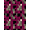 Pink Black White, Pattern 16, variant on ODIKA Spotted Safari Blocks Mixed Print Modern Decorative Floor Covering Non-Slip Chair-Friendly for Dining Room, Large Office, Lounge