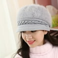 thumbnail image 4 of MEICHEN Beanie for Women, Womens Winter Beanie Hat Faux Warm Knitted Wool Hats Cap with Visor, Fall Winter Fashion Accessories, 4 of 4