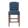 thumbnail image 2 of Marian Tufted Counter Stool Navy See below, 2 of 4