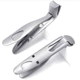 thumbnail image 4 of Bent angled nail clipper, elderly angled nail clipper - ergonomically thick nail clipper, stainless steel nail clipper nail file set with catcher, 4 of 17