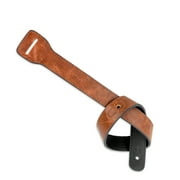 Walker & Williams XL-60 Chestnut Guitar Strap Extender Lengthens Many Brands of Straps Up To 60"