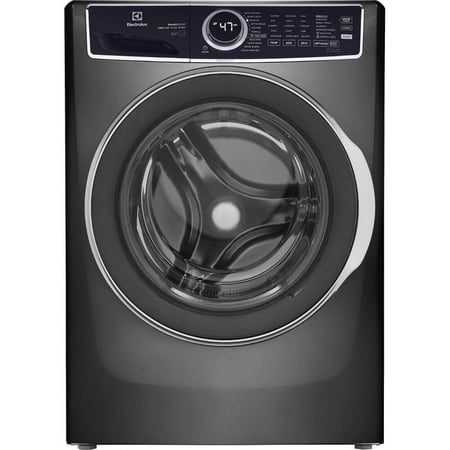 Electrolux - 4.5 Cu.Ft. Stackable Front Load Washer with Steam and SmartBoost Wash System - Titanium
