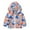 Orange, variant on NOKIO Children'S Casual Zip-Up Jacket For Girls Children'S Outdoor Long-Sleeve Jacket Boys And Girls Small Children Spring Fall And Winter Casual Wind Printing Light Fashion Hooded Jacket