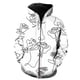 thumbnail image 1 of Sudadera con capucha y cremallera para hombre, estilo urbano, estilo Harajuku, informal, de gran tamaño, con estampado 3D, gran oferta, unisex, 2024, 1 of 6
