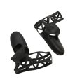 thumbnail image 3 of Funda protectora para empuñadura de VR que evita resbalones, de silicona hueca, para mando de auriculares de realidad virtual Quest 2, color negro, 3 of 10