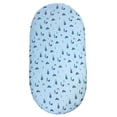 thumbnail image 1 of Bassinet Sheet Stretch Fitted Craddle Fitted Cradle Sheets For Bassinet Pads/mat, 1 of 2