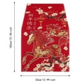 thumbnail image 3 of TIELUTT Chemin de Table Chinois 2026 pour Festival, Nappe de Fête pour Festival, Table de Révélation de Genre et compatible avec Table en Macramé, Table Ronde pour Mariage, Table en Étamine en Vrac, 3 of 4