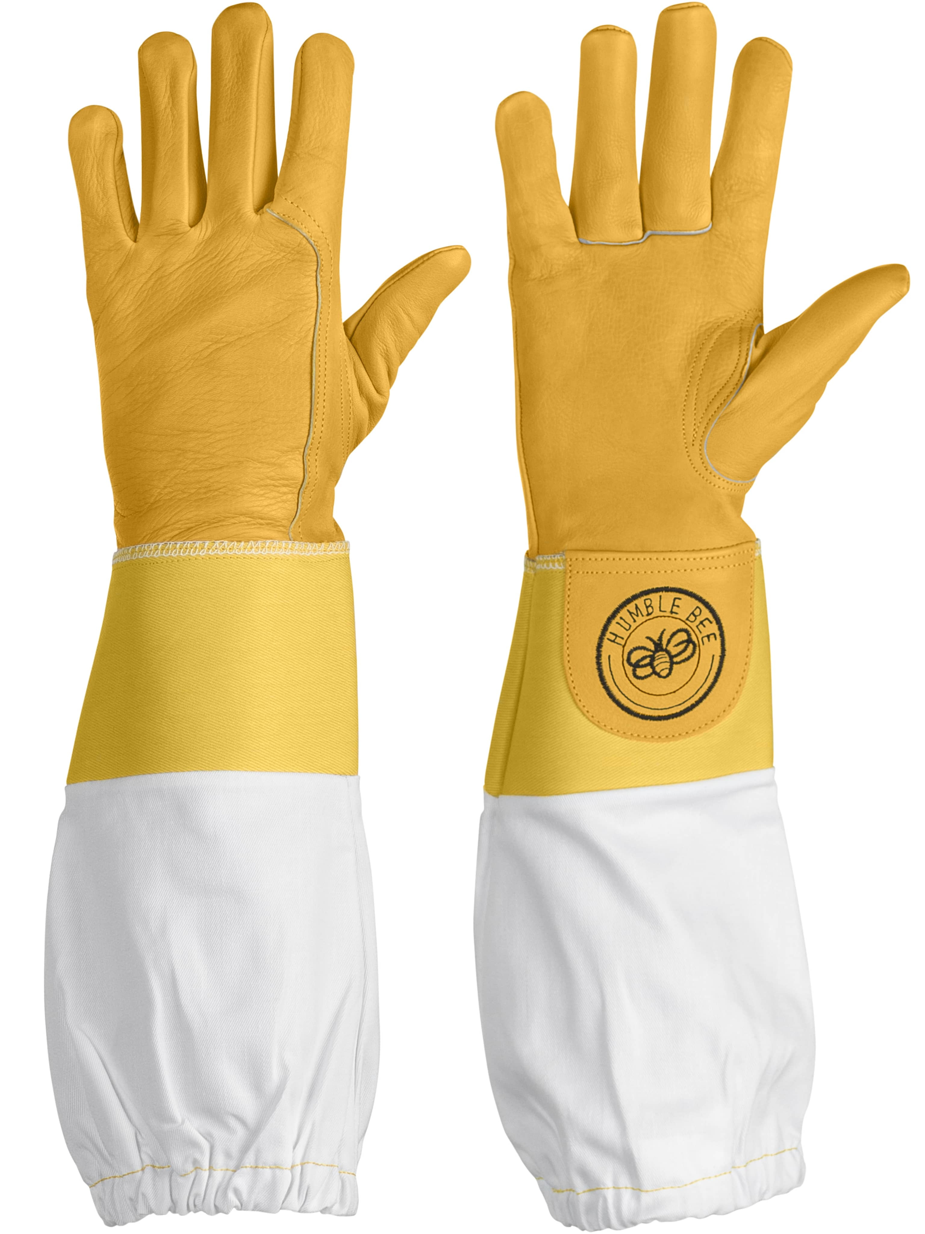 Beekeeper Protective Gloves Faux Goatskin Gloves Anti Bee Beekeeping Equipment 