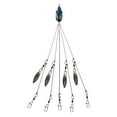 thumbnail image 1 of Agiferg 5 Arms Alabama Umbrella Head Fishing Rig Bait Fishing Lures With Snap Swivels, 1 of 2