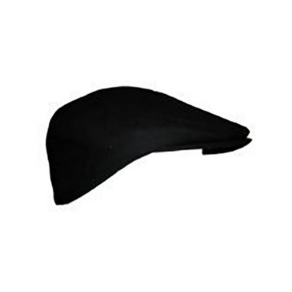 New Wool Blend Melton Ivy Cap - Black (2 Different Sizes), S/M