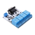 thumbnail image 3 of RS232 Relay Module Opto 4 Channel Serial Port Control Relay Module with 8 Bit MCU SP3232, 3 of 4