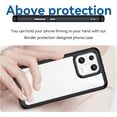 thumbnail image 2 of Case for Xiaomi Mi 13 Phone Case Slim Dropproof [Defend from Drop/Scratch/Slip/Fingerprint] Clear Acrylic Hard Back Soft TPU Bumper Hybrid Phone Cover for Xiaomi Mi 13-Black, 2 of 8