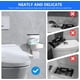 thumbnail image 5 of Portarrollos para Papel Higiénico,Portarrollos Baño Plata Acero Inoxidable Portarollos Papel Higienico con Estante Porta Rollo de baño Taladro o Autoadhesivo Instalar, 5 of 7