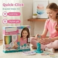 thumbnail image 2 of Quick Click Bracelet Maker Kit, Cool Bracelet Making Machine, DIY Jewelry Craft Kit Rotate Click Wear, Fun DIY Jewelry Set for Girls & Tweens, Develop Hands-On and Creativity Skills (1pcs), 2 of 9