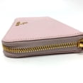 thumbnail image 3 of Pre-Owned PRADA 1ML506 logo Zip Around Long Wallet pink GoldHardware (Good), 3 of 12
