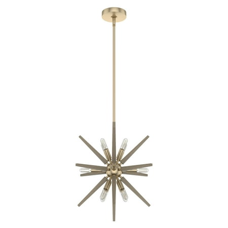 

Hunter Jupiter Star Alturas Gold 12 Light Pendant Ceiling Light Fixture