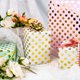 thumbnail image 3 of Envoltorio de regalo MAYPLUSS, 3 rollos, rosa, blanco y azul con lunares, 43 m, 3 of 7