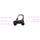 thumbnail image 5 of Coche eléctrico infantil 12V UTV - Control remoto parental - Suspensión de muelles, 4 ruedas - Luces LED, música, puerto AUX - Puertas abatibles, cinturón - Para niños y niñas - Color rosa, 5 of 8
