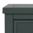 thumbnail image 6 of SAFAVIEH Toby Nightstand With Storage Drawers Dark Teal, 6 of 7