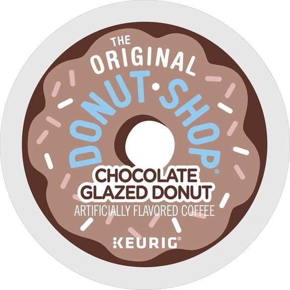 Chocolate Glazed Donut Coffee Medium Roast K-Cup Box 24 ct.