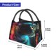 thumbnail image 2 of Balery Neon Spectrum Cat Portrait Bolsa de Aislamiento Portátil – Bolsa de Almuerzo con Forro de Aluminio Mejorado, Funda Impermeable y Fácil de Limpiar para Picnic y Caja de Almuerzo, 2 of 6