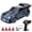 Blue, variant on Electric 1:64 Scale Mini RC Drift Racing Car with Underbody Ambient Lighting and Type-C Quick Charging, Includes Cones, Charger and Screwdriver