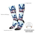 thumbnail image 6 of Cauagu Cute Gnomes in USA Print Women's Men's Ankle Socks 1-pack Casual Athletic Socks for Unisex Adult Moisture-Wicking Socks for Daily Wear/Running/Sport, 6 of 8