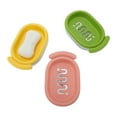 thumbnail image 6 of Unique Bargains 1 Pc Soap Dish Solid Color Soap Holder for Bathroom Green, 6 of 6