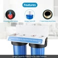 thumbnail image 3 of Geekpure 2 Stage Whole House Water Filter System with 20-inch Blue Housing -1"NPT(124-20), 3 of 10