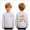 # White, variant on Toddler Boys Halloween Shirt for 3t 4t Halloween Kids Skeleton Pumpkin Ghost Shirt Crewneck Long Sleeve Graphic Top Toddler to Youth Boys Clothes Size 3-4 Years
